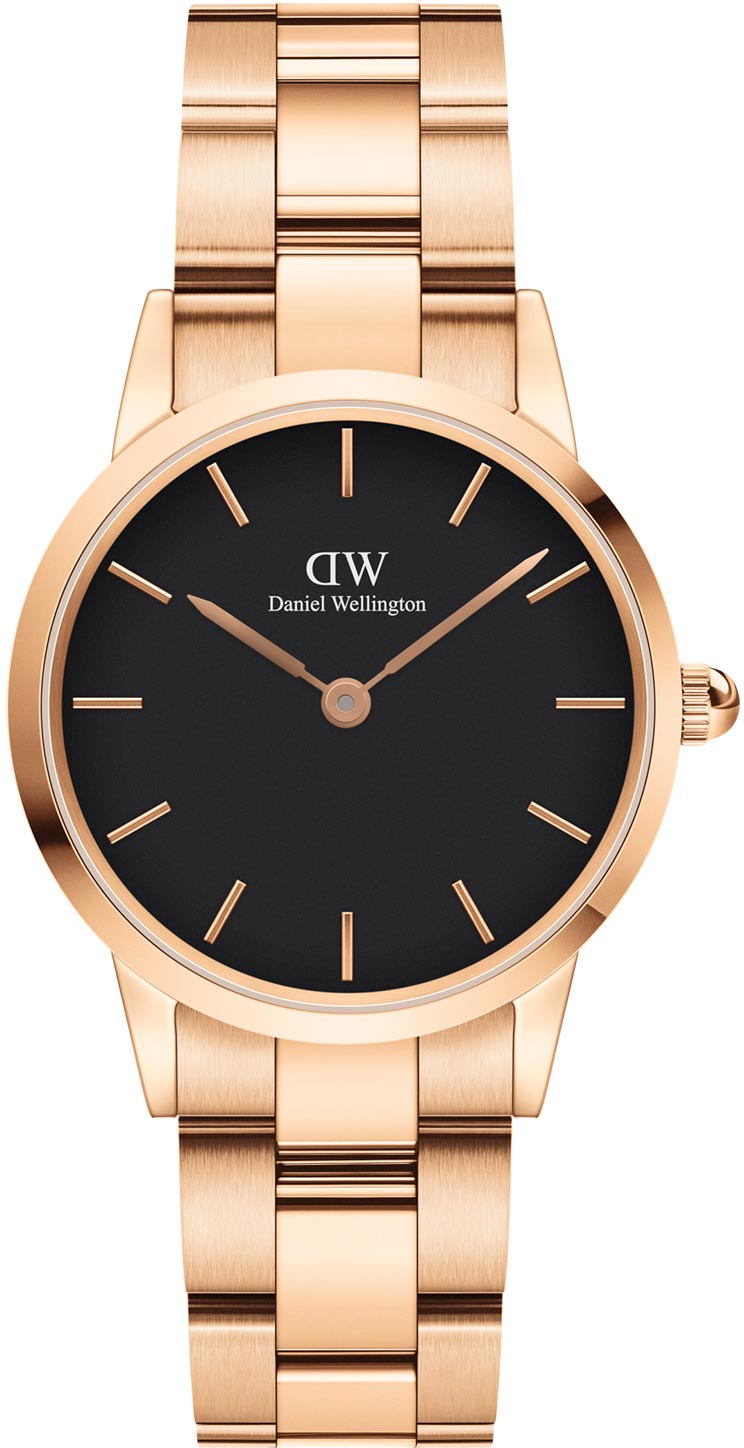 Наручные часы Daniel Wellington Iconic Link 28 RG Black