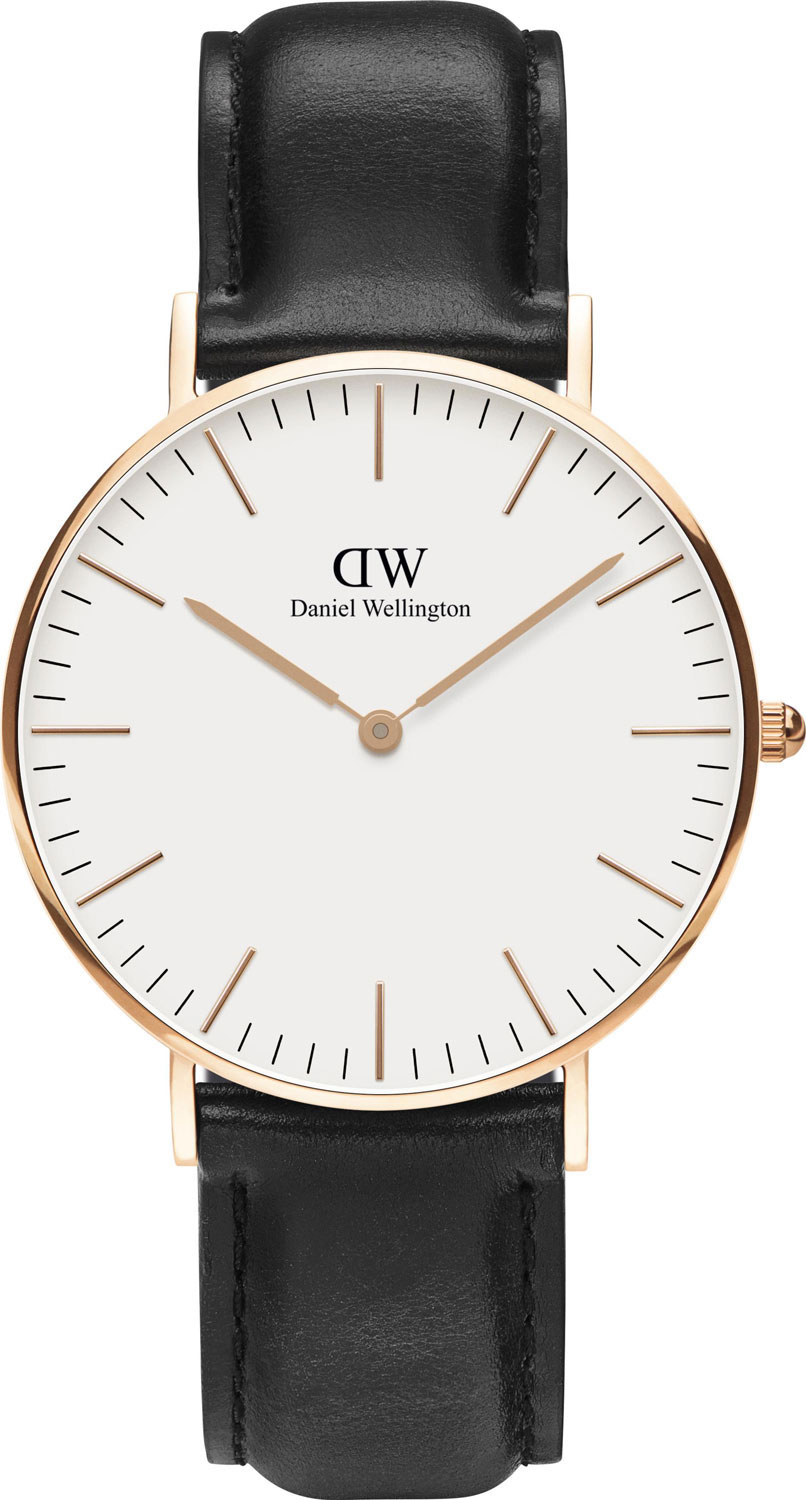 Наручные часы Daniel Wellington Classic 36 Sheffield RG White