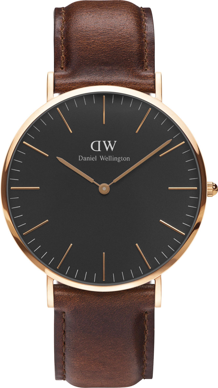 Наручные часы Daniel Wellington Classic 40 St Mawes RG Black