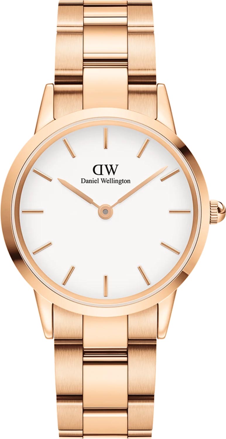 Наручные часы Daniel Wellington Iconic Link 36 RG White