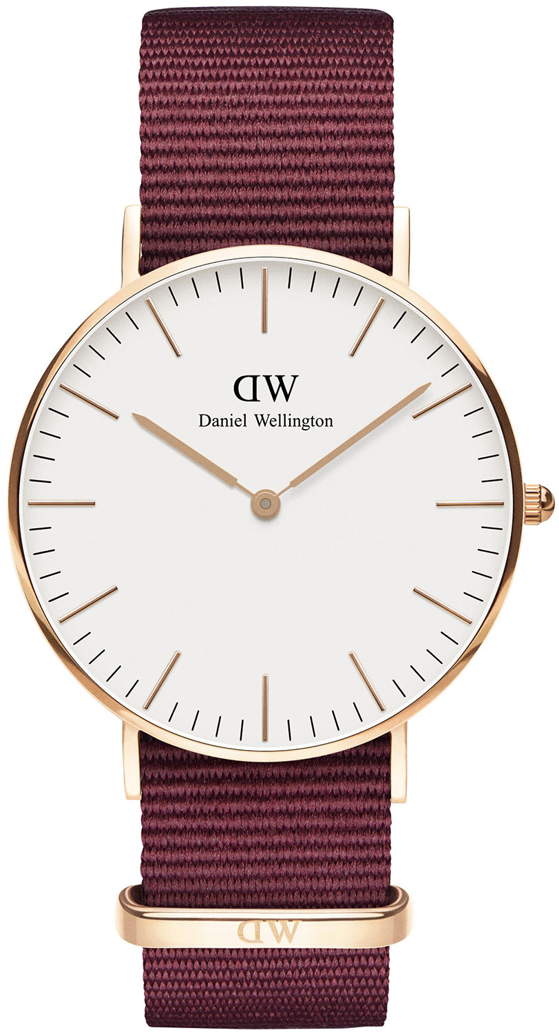 Наручные часы Daniel Wellington Classic 36 Roselyn RG White