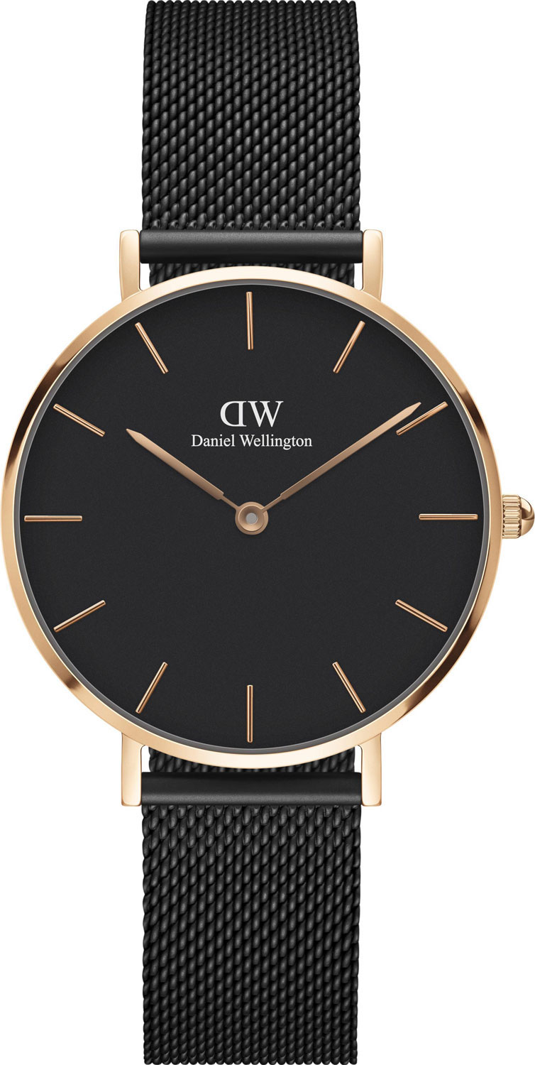Наручные часы Daniel Wellington Petite 32 Ashfield RG Black