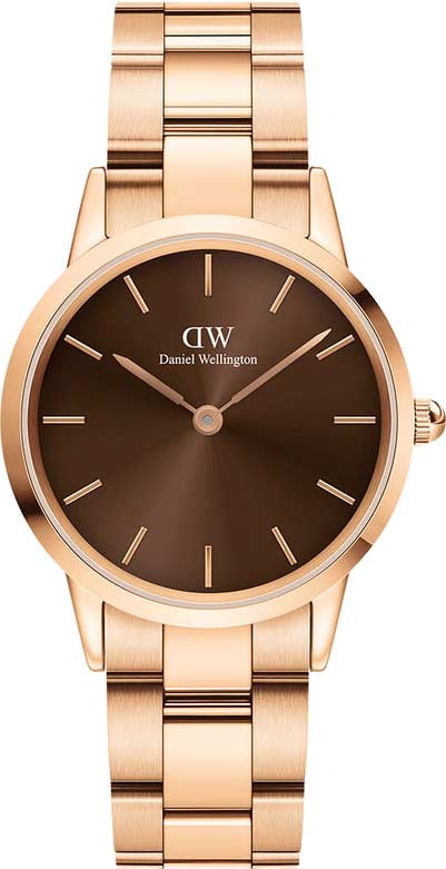 Наручные часы Daniel Wellington Iconic Link Amber 32 RG Brown