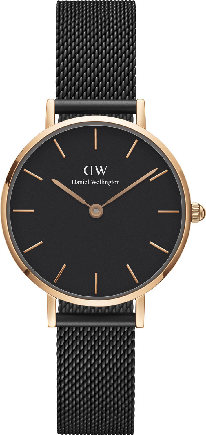 Наручные часы Daniel Wellington Petite 28 Ashfield RG Black